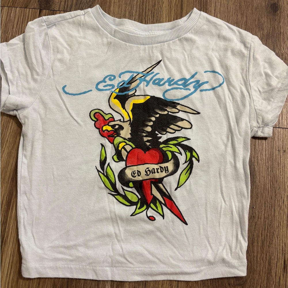 Ed Hardy Cropped Tee